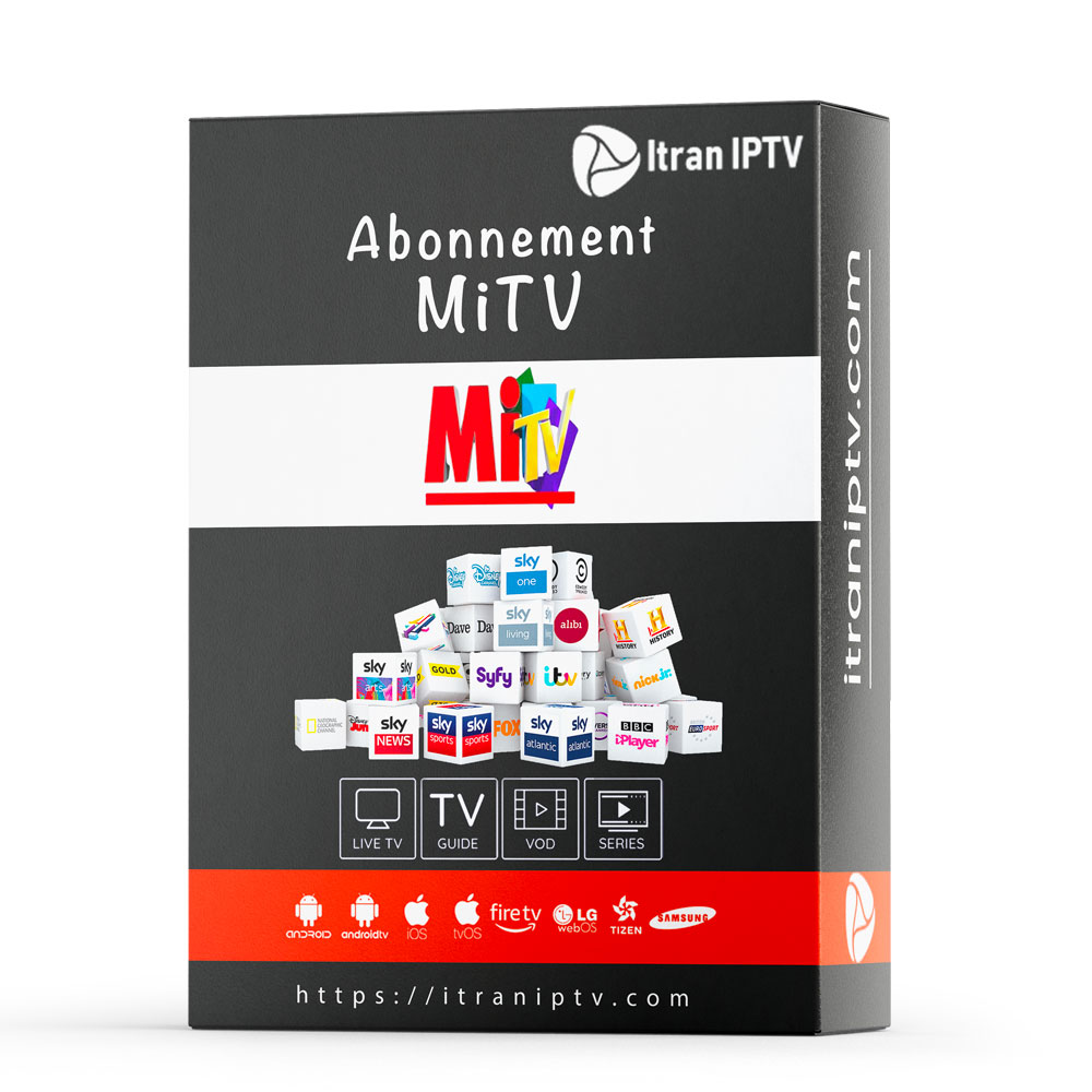 Abonnement IPTV 12 MOIS  Mi Tv - Boutique N°1 d'achat en ligne en France.